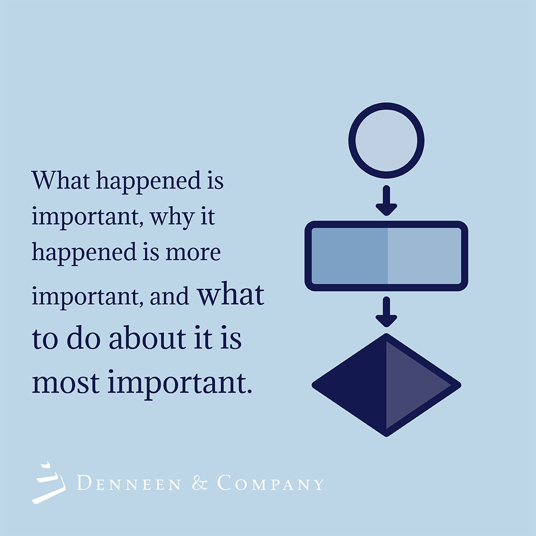 Companies often place too much focus on using data to understand the past and why it happened, when they should be spending more time on identifying the critical insights that inform what to do next.